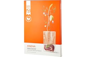 Anova Culinary Precision Vacuum Sealer Bags (Pre-cut),Clear