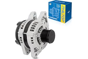 PHILTOP New Alternator Fit for 2007-2018 Lexus ES350, 2008-2013 Toyota Highlander 3.5L V6, 2005-2018 Avalon, 2007-2009 Lexus RX350, 2009-2015 Toyota Venza 3.5L V6, 130 Amp 12V SD7 CW IR/IF Alternator