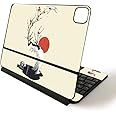 MightySkins Skin for Apple Magic Keyboard for iPad Pro 11-inch (2020) - Sushi | Protective, Durable, and Unique Vinyl Decal wrap Cover