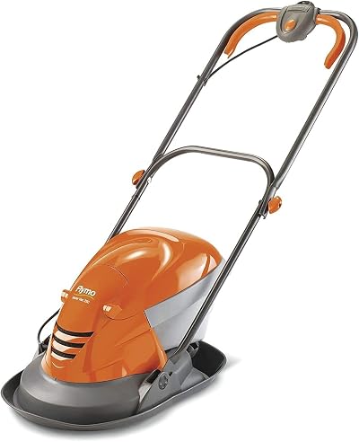 Flymo Hover Vac 250 Electric Hover Mower 1400W 25cm 15L Grass Box