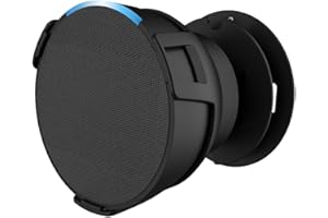 AZURAOKEY Stand for Echo Pop, Wall Mount Holder for Echo Pop with Cable Management Shelf for Space-Saving and Easy Access - P