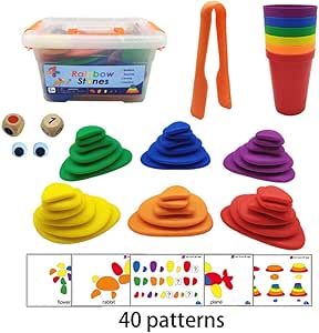 YSAGNZQ Juguetes educativos de 1 2 3+ años Juguetes para niños y niñas