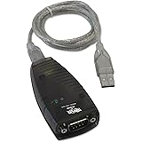 Tripp Lite Keyspan High-Speed USB to Serial Adapter, PC & Mac, USB-A to DB9 RS232 Male, 3 Foot / 0.91 Meter Cable, 3-Year War