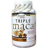 Natural medix Premium Triple Maca Black, Red, and Yellow Maca– Vitality & Endurance Support – 100% Natural Supplement
