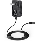 15W Replacement Power Cord for Alexa Echo Dot 3rd / 4th Gen, Show 5 1st/2nd | For Dot with Clock, Fire TV Cube, DC Charger Adapter with 5ft Cable