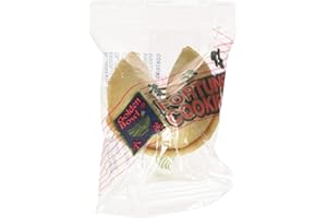 100 Pcs Fortune Cookies Fresh Single Wrap(golden Bowl)