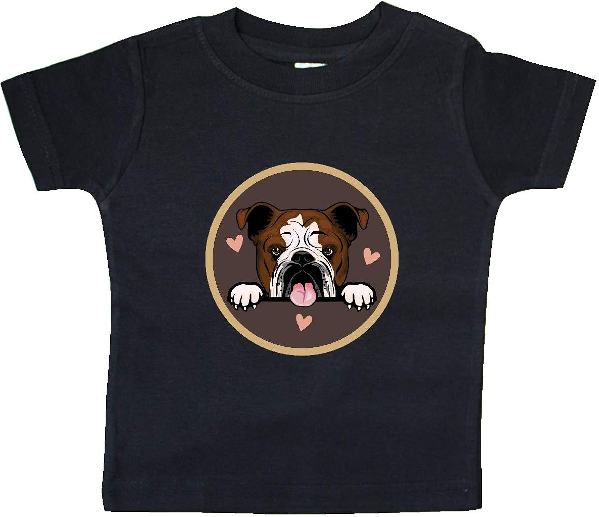 inktastic English Bulldog Gift for Dog Lover Baby TShirt