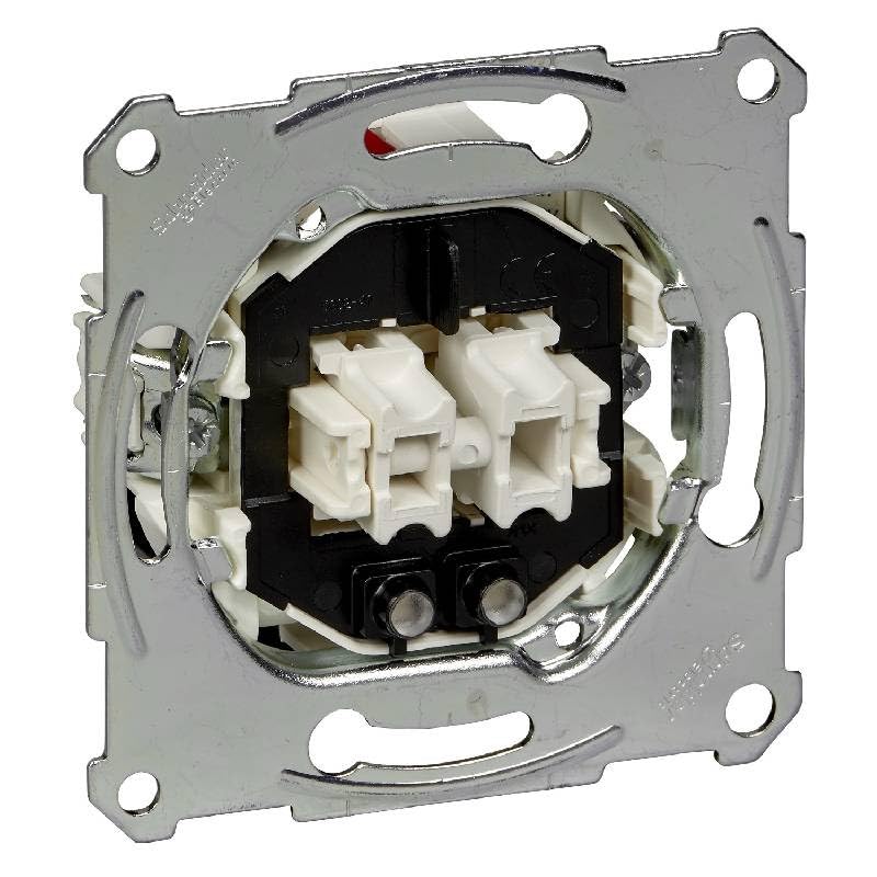 Schneider Electric mtn3135 – 0000 Double Switch 10 A with LED localizacion