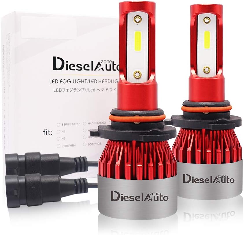 Diesel Auto HB4 9006 LED Headlights Conversion Kit 6500K 9000LM 70W w