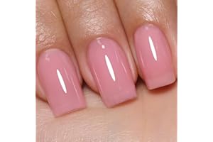Imtiti Jelly Gel Nail Polish, Pink Sheer Jelly Gel Polish Spring Summer Translucent Art Manicure Salon DIY Design 10ML