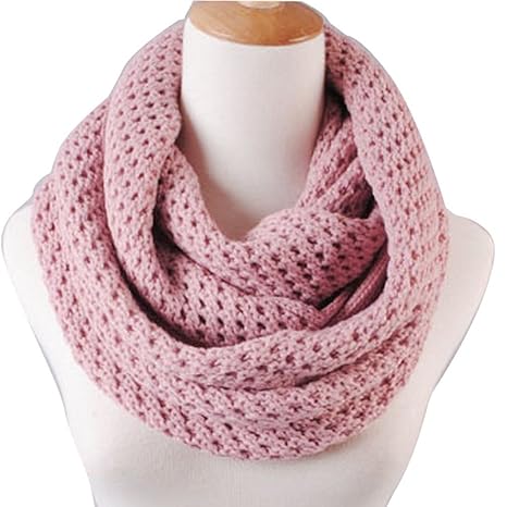 Nsstar Winter Warm Weave Knitting Crochet Women Neck Warmer Infinity Scarves Loop Scarf Great Christmas Gift With 1pcs Free Cup Mat Color Ramdon Dark Nsstar Winter Warm Weave Knitting Crochet Women Neck Warmer Infinity Scarves Loop Scarf Great Christmas Gift With 1pcs Free Cup Mat Color Ramdon Dark