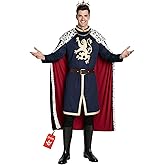 Morph Royal Mens King Costume Adult Noble King Halloween Costume for Men