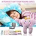 Zigora Tooth Fairy Pillow LED Kit - 5 Piece Memorable Bundle Gift Set for Girls, Includes 1 LED Pillow, 2 Toothbrushes, 1 Keepsake Box, 1 Lost Tooth Certificate Pad & 4 AA Batteries.