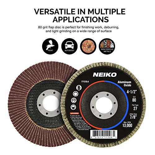 2 Neiko+11108A+8+Inch+Aluminum+10+Pack