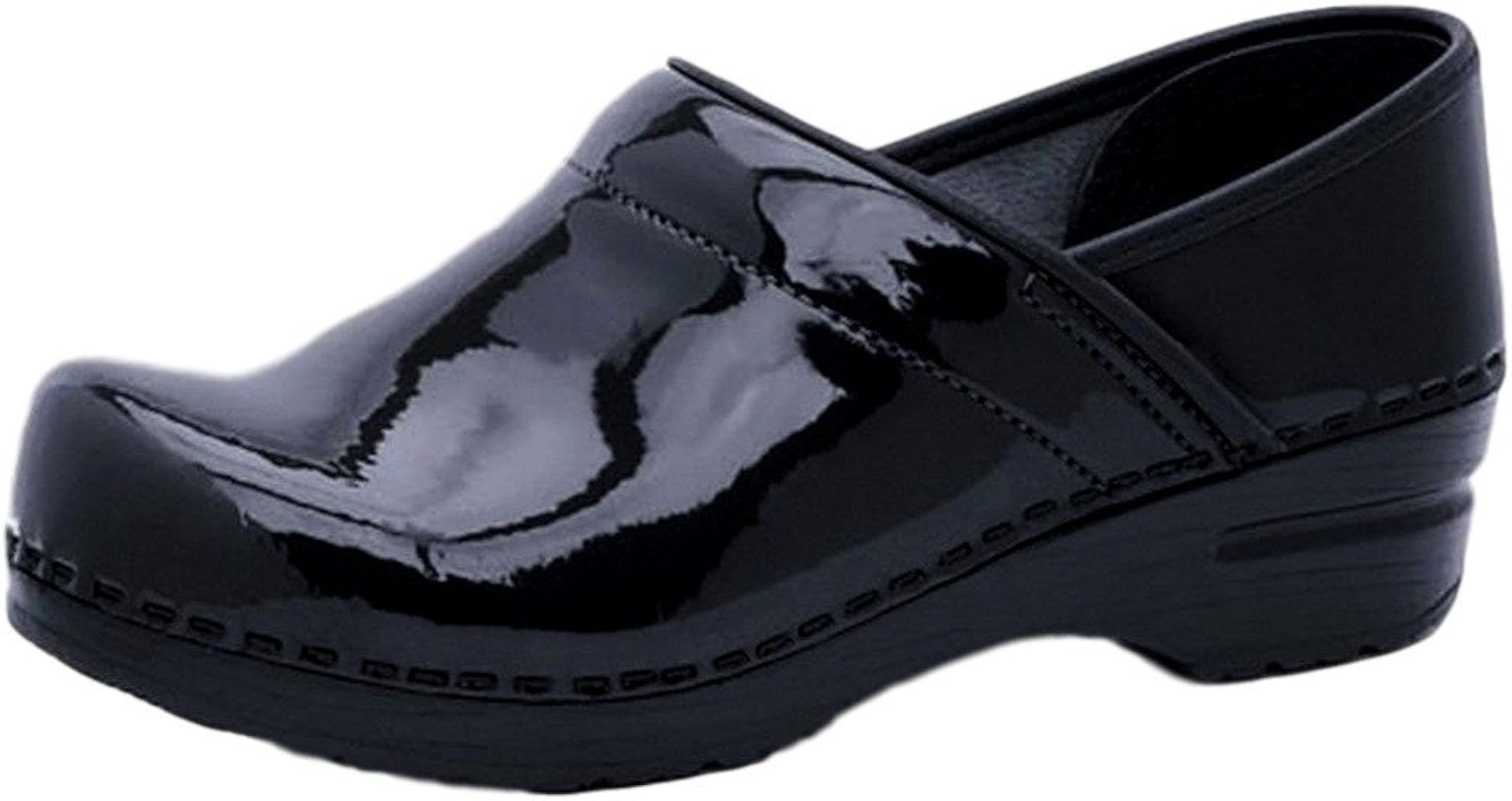 dansko black womens shoes