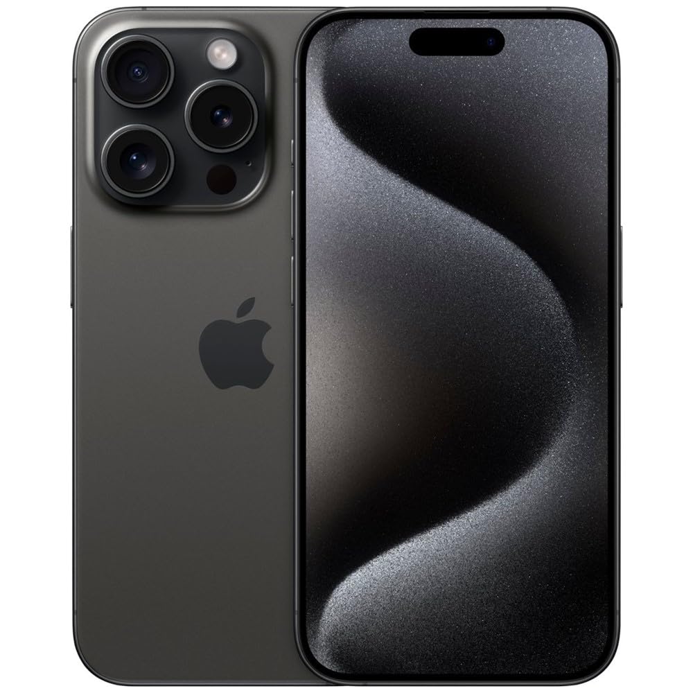 Photo 1 of Apple iPhone 15 Pro Max, 512GB, Black Titanium - Unlocked (Renewed)