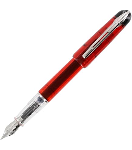 Waterman Kultur Translucent Blue Fountain Pen, Chrome Trims, Fine