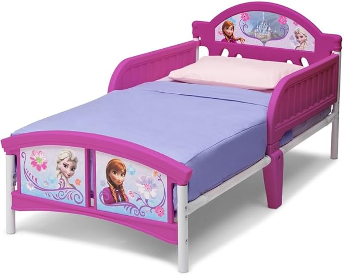 Frozen 3D Kinderbett 70 x 140cm Metall + Kunststoff Bett Die Eiskönigin