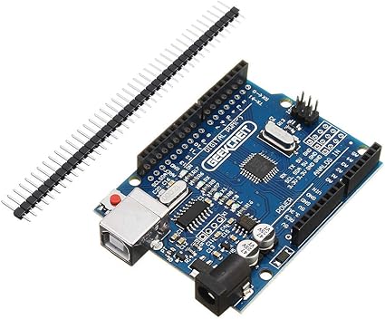 Amazon Com Uno R3 Atmega328p Development Board No Cable Geekcreit For Arduino Products That Work With Official Arduino Boards Car Electronics