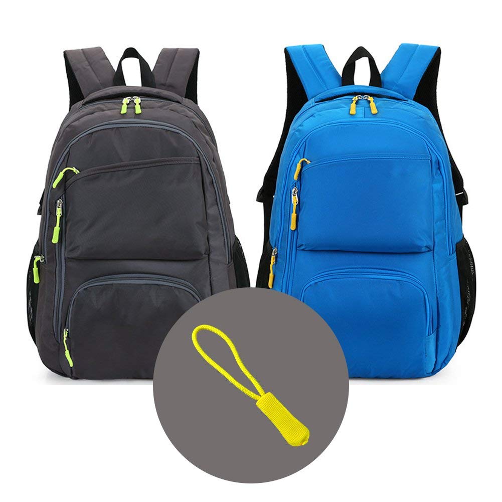 Luggage Zipper Pull Replacement for Backpack: YZSFIRM 10 Pcs Black Zipper Tab