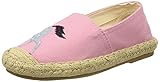 Joules Girls Espadrille Boat Shoe, Blue Horse, 1