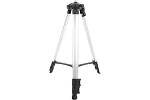 Tyenaza Level Inclinometer Tripod Aluminum Alloy Spirit Level Bracket Fixed Stand 150cm 5/8in