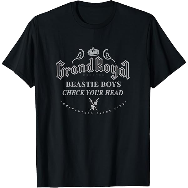 BEASTIE BOYS Tシャツ GrandRAPTEE USA製 Amazon.com: Official Beastie Boys Grand Royal T-Shirt