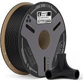 ELEGOO Carbon Fiber ASA Filament 1.75mm Black 1KG, Low Warp for Outdoor Parts ASA CF Reinforced 3D Printer Filament, UV &amp; Weather Resistant, High Rigidity, 1kg(2.2lbs) Spool Fits for Most FDM Printers