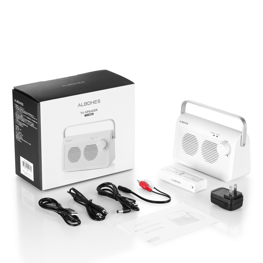 albohes wireless tv speakers