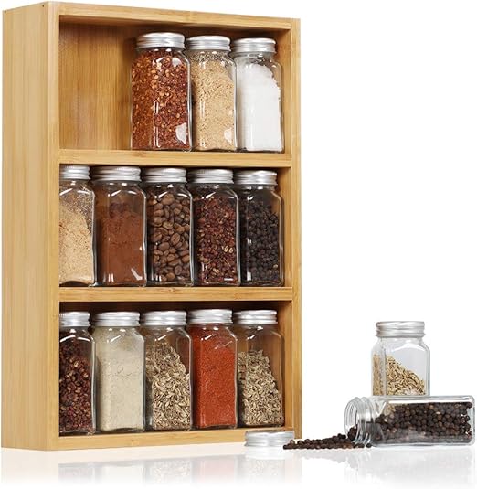XGzhsa Organizador de especias de nevera Estante de cocina Refrigerador