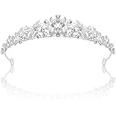 Silver Crown Tiara for Women Girls Rhinestone Queen Princess Tiara Quinceanera Crown Bridal Crystal Tiaras Headband Bride Crowns Hair Accessories for Wedding Homecoming Crowns for Prom Birthday Pageant