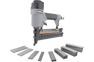 NuMax S2118GWN Pneumatic 2-in-1 18-Gauge Brad Nailer/Stapler with Fasteners (4000 Count)