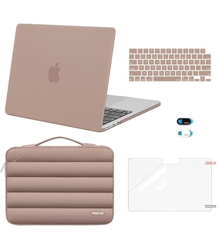 MOSISO Compatible With MacBook Air 15 Inch Case 2026 2025 2024 2023 M4 A3241 M3 A3114 M2 A2941 With Liquid Retina Display Touch ID,Plastic Hard Shell&Keyboard Skin&Screen Film&Type C,Antique Green - View #8