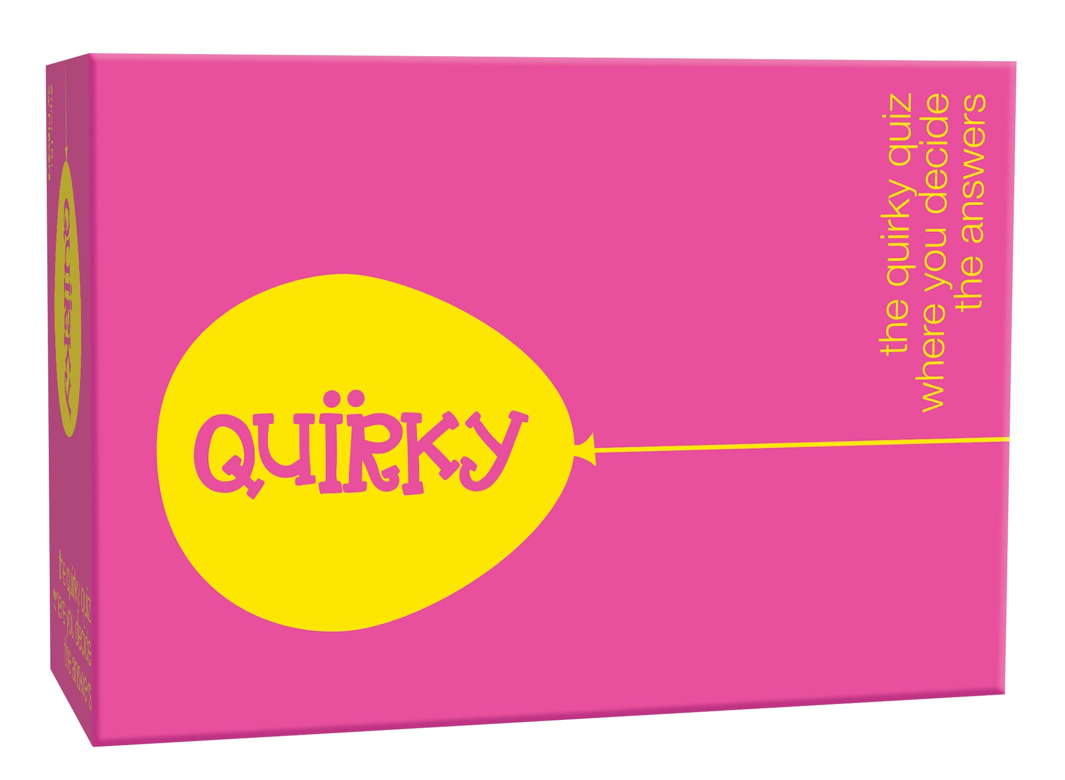 Cheatwell Games - Quirky - The Party Game Where You Decide Answers - Over 1000 Questions - Fast-Moving, Quick-Thinking, Quiz Game - For Family & Friends Aged 10+