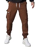COOFANDY Mens Jogger Cargo Pants Fashion Cargo
