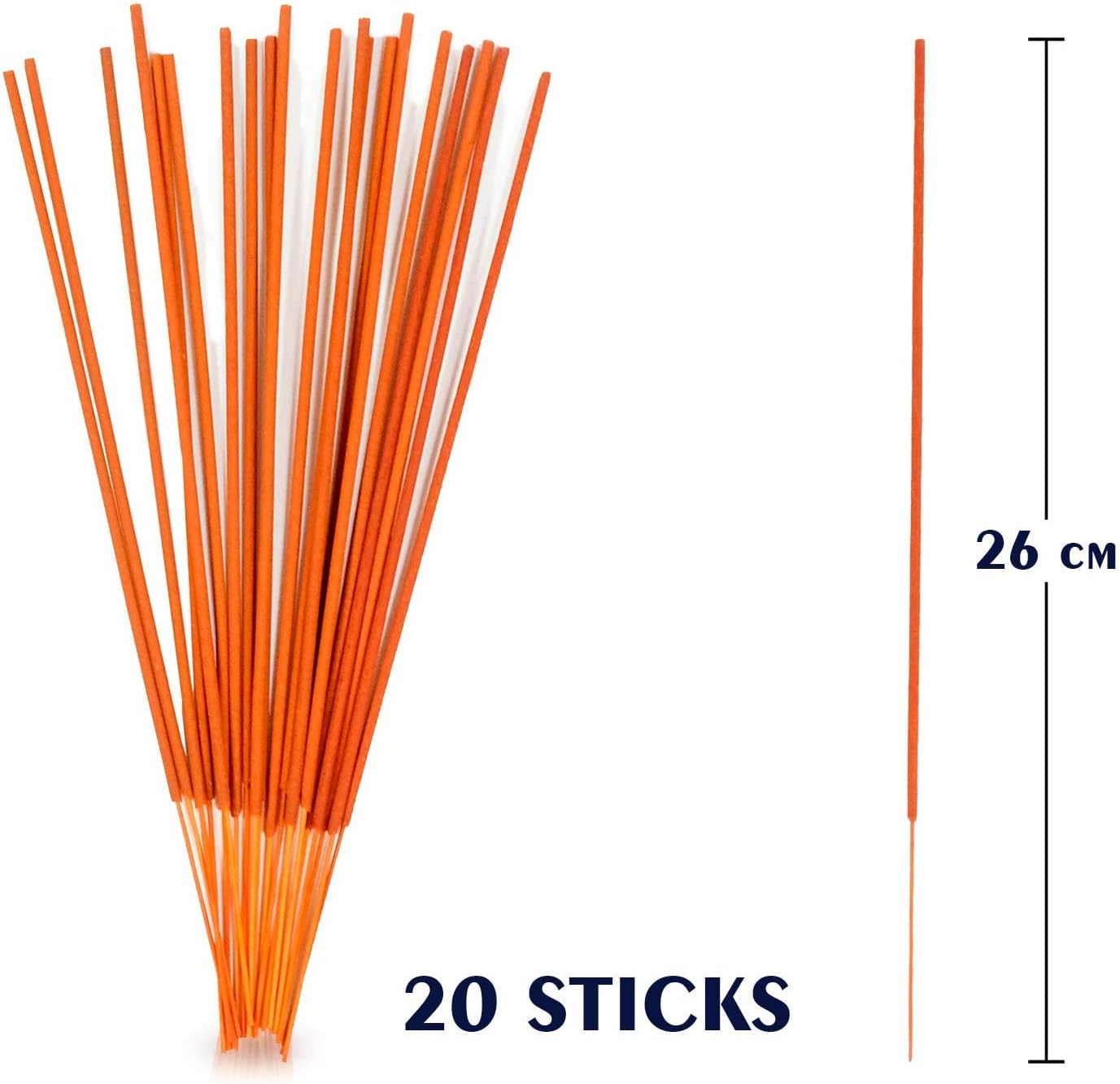 Scent-Hi Incense Sticks Multipack, 120 Sticks, With Holder, 6 Scents Incense Stick Kit for Christmas Church, Yoga, Wedding, Meditation - Image 5