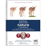Strathmore Adorable Hand Lettering Pad - 28 Sheets, 12 Step-by-Step Lessons, Bristol Smooth Paper For Beginners