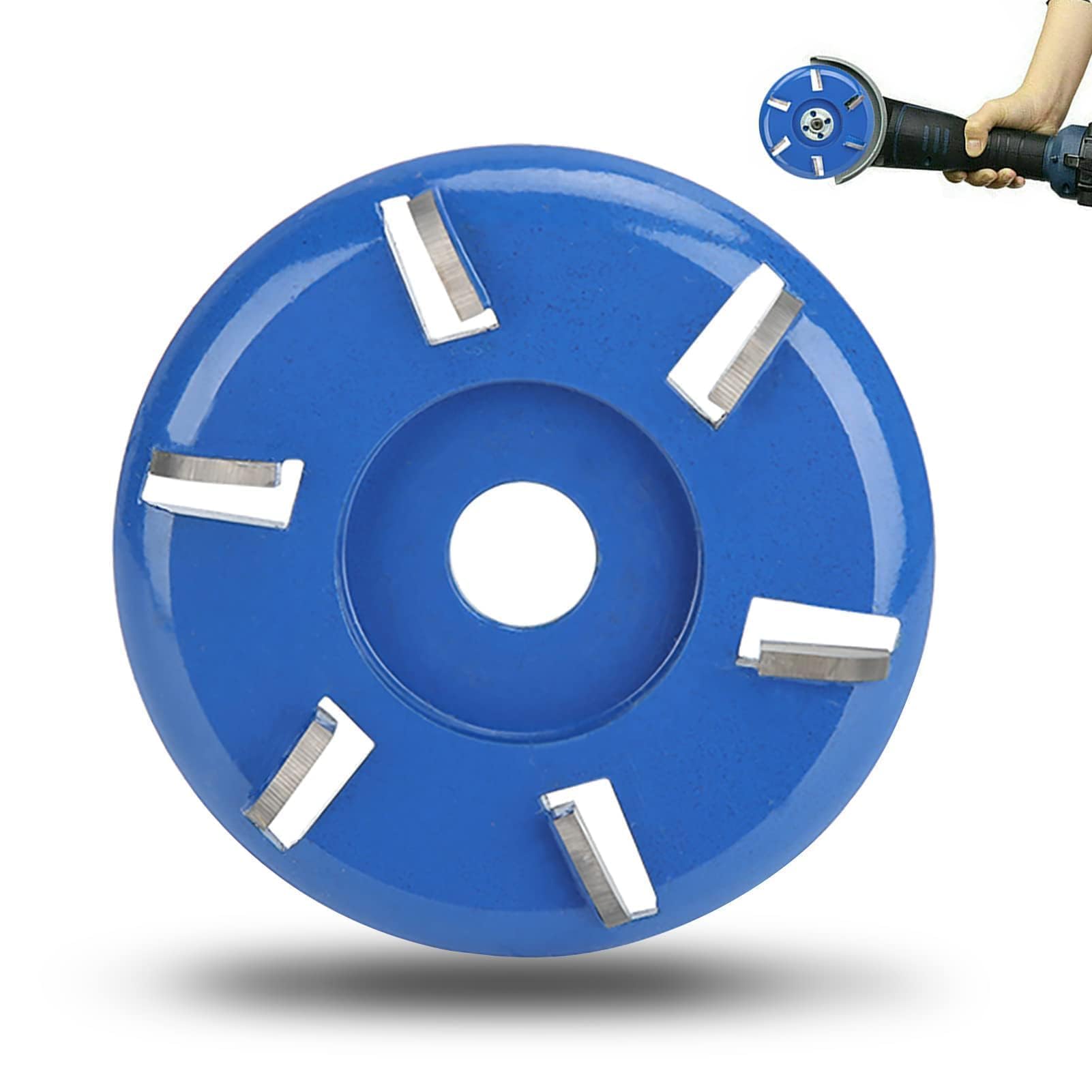 Angle Grinder Wood Carving Disc 90mm Wood Carving Grinder Shaping Disc for Anglegrinder Stump Remover Grinding Wheel Shaping Chainsaw Mill Cutter Woodworking Blade Tool