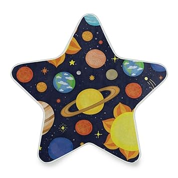 Amazon Com Night Light Cartoon Planet Solar System Plug In