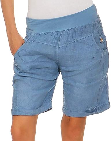 Elastic band cargo shorts Clearance