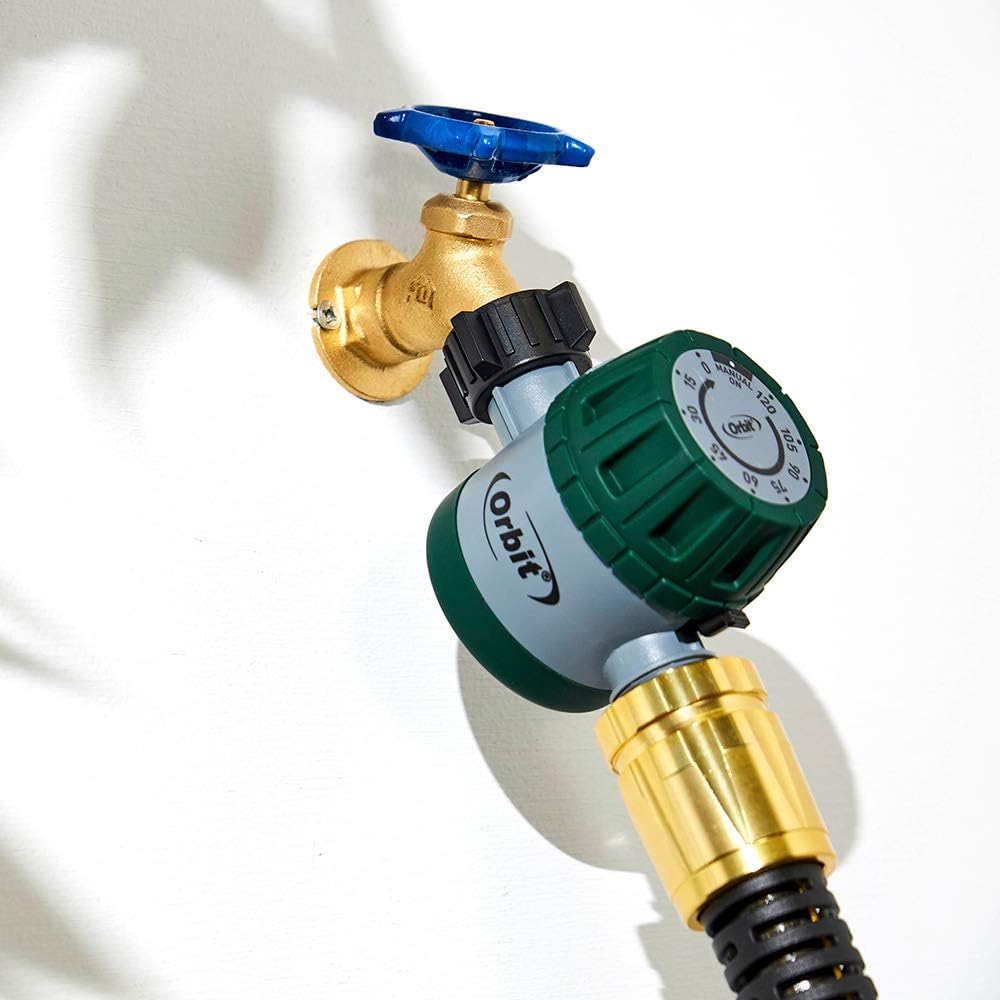 Orbit 62034 Mechanical Watering Hose Timer, Colors may vary : Hose Timer : Garden & Outdoor