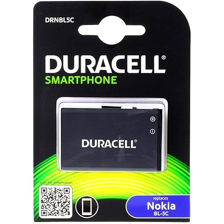 Duracell Akku für Nokia 1208, 3,7V, Li-Ion