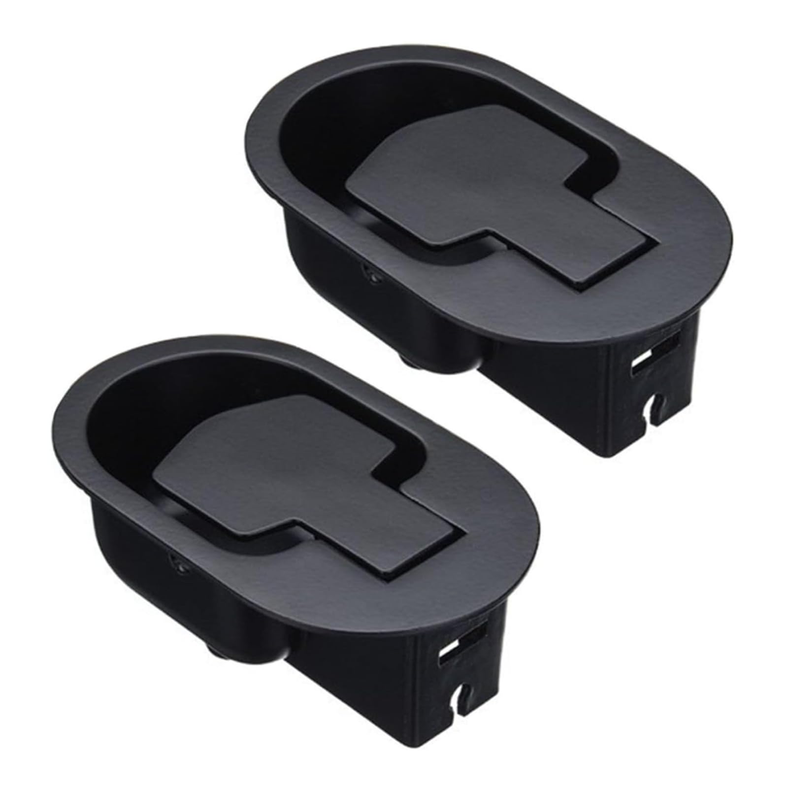 Xiciki Universal Recliner Cable Replacement - 2 Pcs Black Recliner Handle Pull Handle for Sofa Chair, Fits Ashley Major Recliner Brands, Replacement Handle Buckle for Couch (Aluminum alloy)