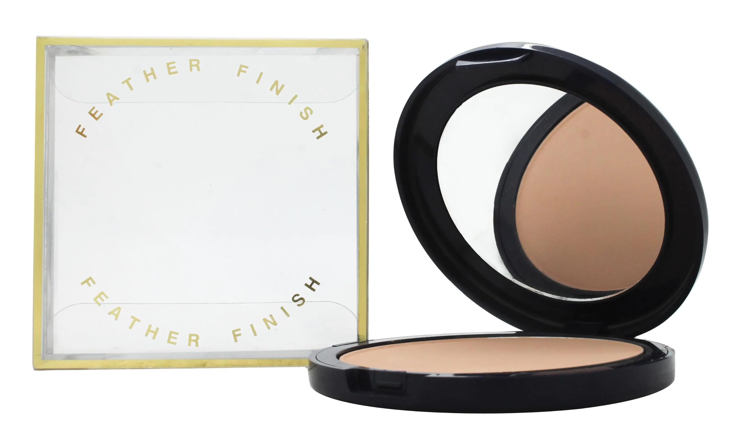 Mayfair Feather Finish 05 Honey Beige Shade Face Powder Mirrored Compact