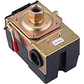 Air Compressor Pressure Switch 175 PSI Single Port 135-175 PSI Heavy Duty 1/4 NPT Air Pump Pressure Switch Pumptrol Air Press