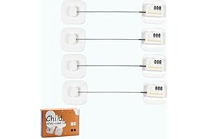 AIXIAOYA Refrigerator Lock Fridge Locks for Kids Keyless Child Safety Cabinet Locks for Cabinets Closets Drawers Window Electrical Appliances