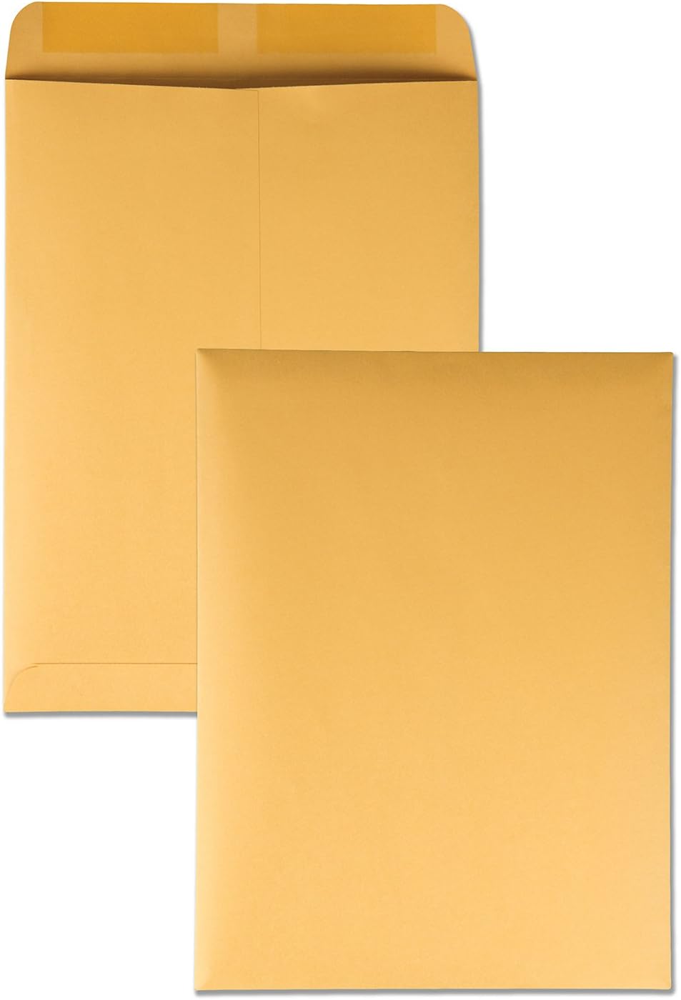 Quality Park 41465 Quality Park Catalog Envelopes, Heavyweight/Gummed, 9x12, 28lb, Kraft, 250/Box (QUA41465) : Office Products