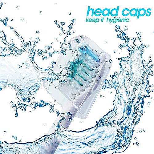 Grace Care Sonicare E-Series Replacement Brush Heads HX7001,Electric Toothbrush Heads,4 PCS Fit for Philips Sonicare E Series, Essence, Elite