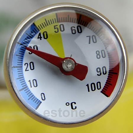 Fanst Temperature Tester,Portable Stainless Steel Food Milk Powder Special Probe Temp Thermometer 100?