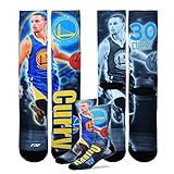 Golden State Warriors NBA Drive Crew Socks 1 Pair - Stephen Curry (Medium)